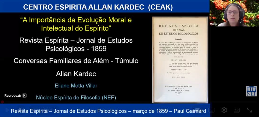 A IMPORTÂNCIA DA EVOLUÇÃO MORAL E INTELLECTUAL DO ESPÍRITO