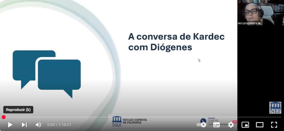 KARDEC CONVERSA COM DIÓGENES