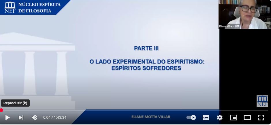 PARTE III - O LADO EXPERIMENTAL DO ESPIRITISMO